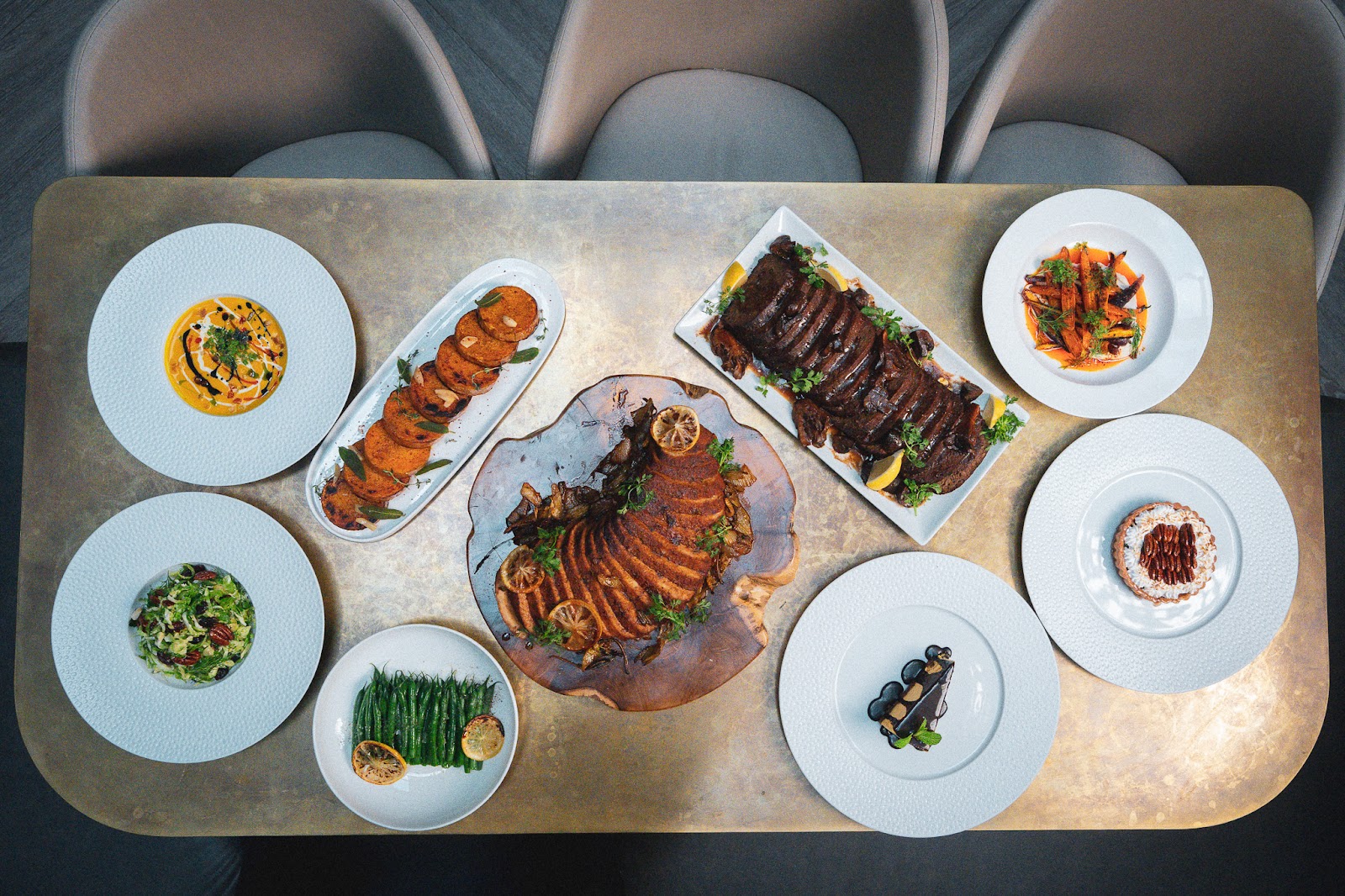 A plant-based Thanksgiving feast at City Roots